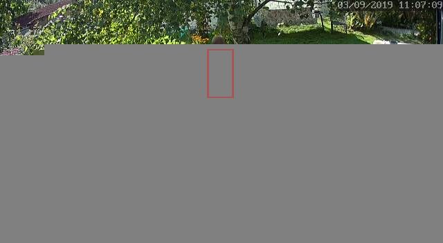 Битое изображение с камеры