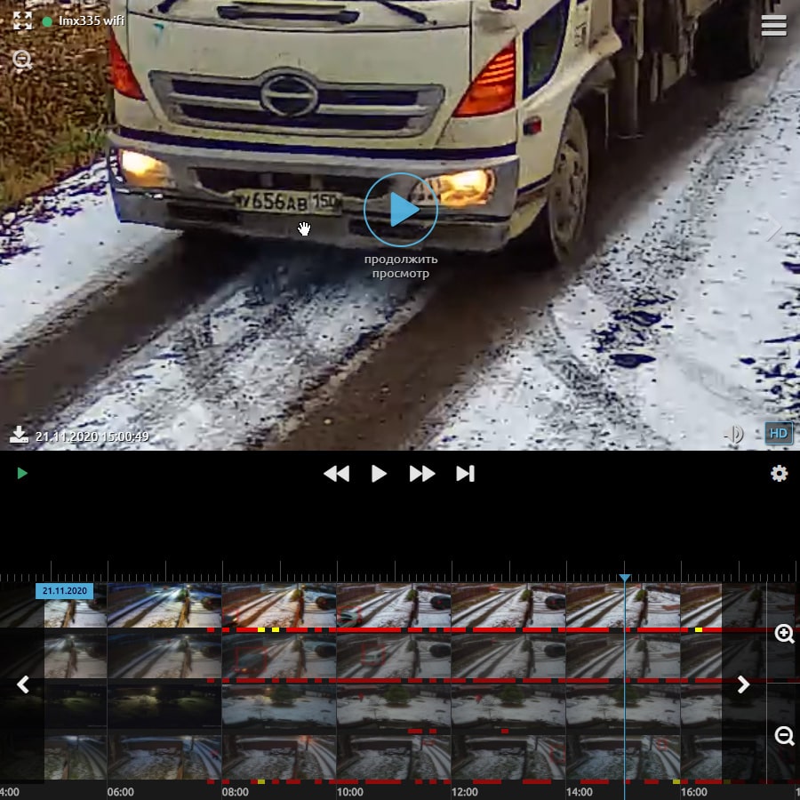 Увеличенное видео в личном кабинете WebGlazok