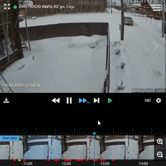 Исправленная подпись при перемотке