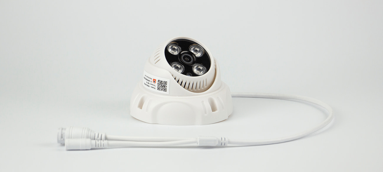 IP-камера 2Мп для помещения с сервисом WebGlazok, microSD, звук, обнаружение человека, подходит для пвз Wildberries / OZON / Яндекс Маркет