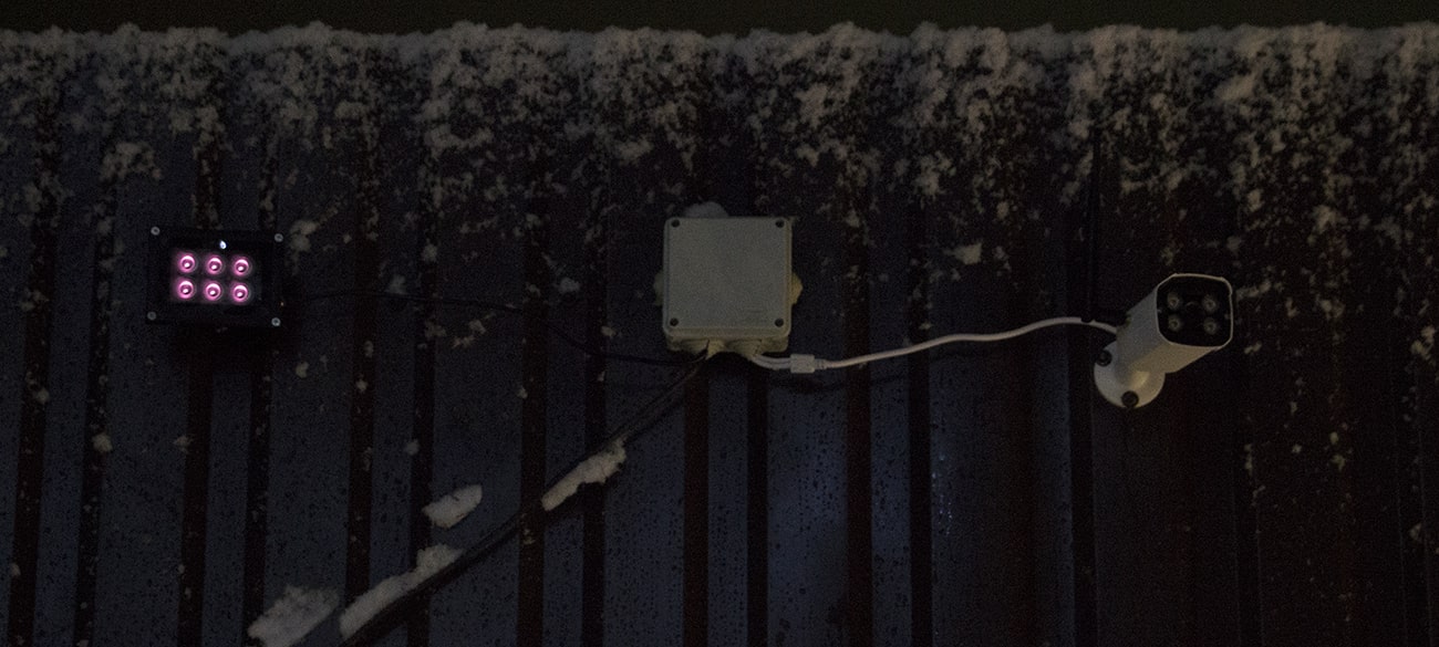 Внешний инфракрасный прожектор, 6 Вт