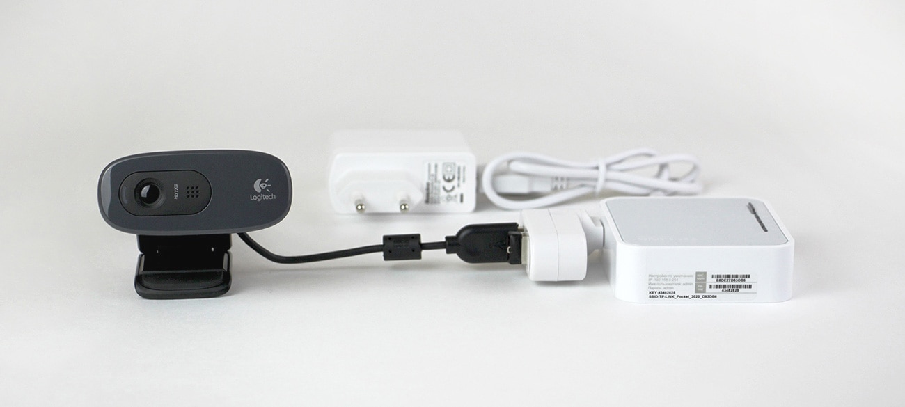 Комплект WebGlazok с веб-камерой