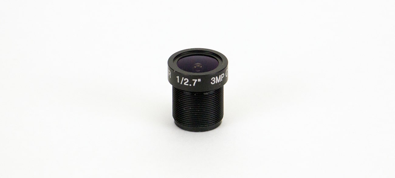 Объектив камеры видеонаблюдения 2.8 мм