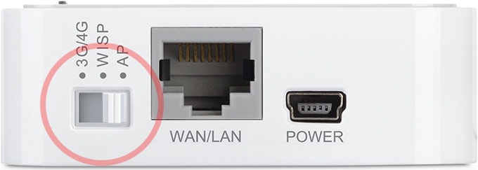 Переключите роутер в режим AP