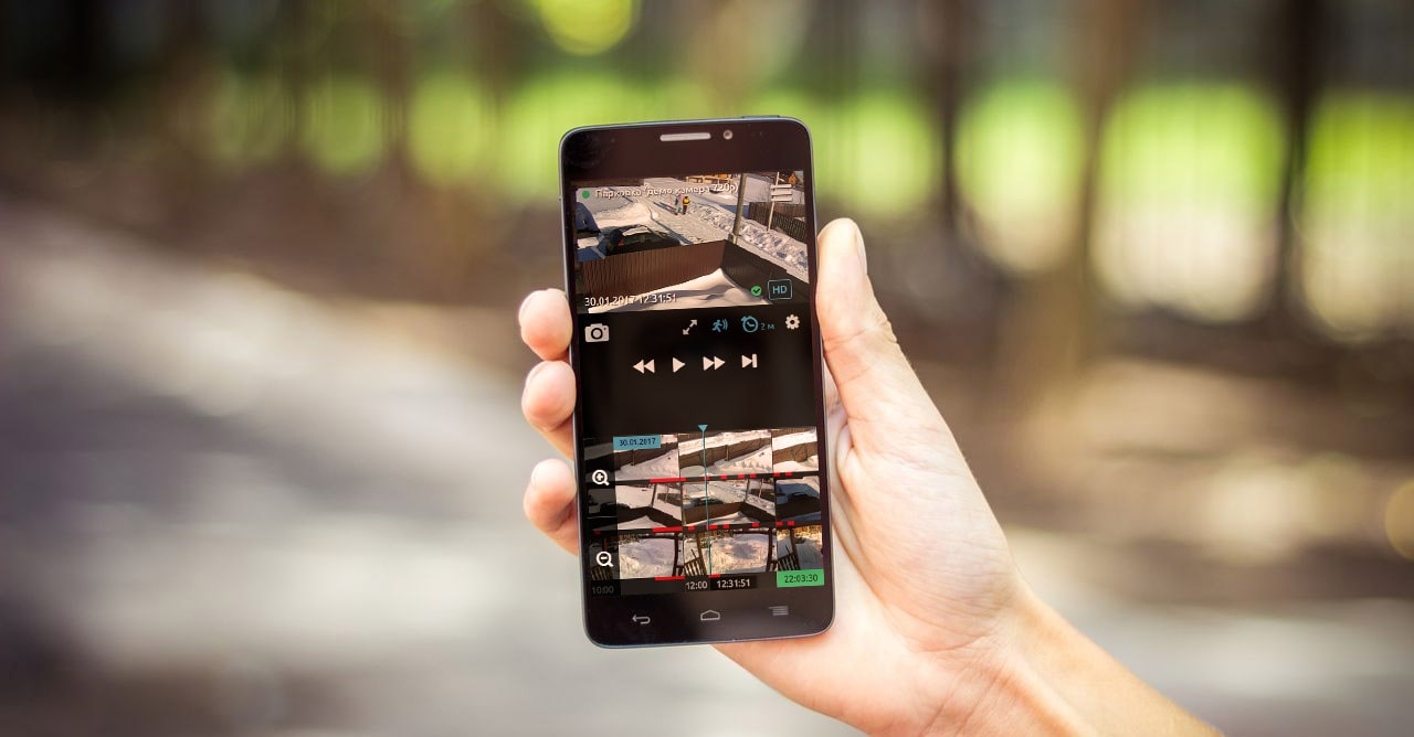 Просмотр камеры WebGlazok с телефона